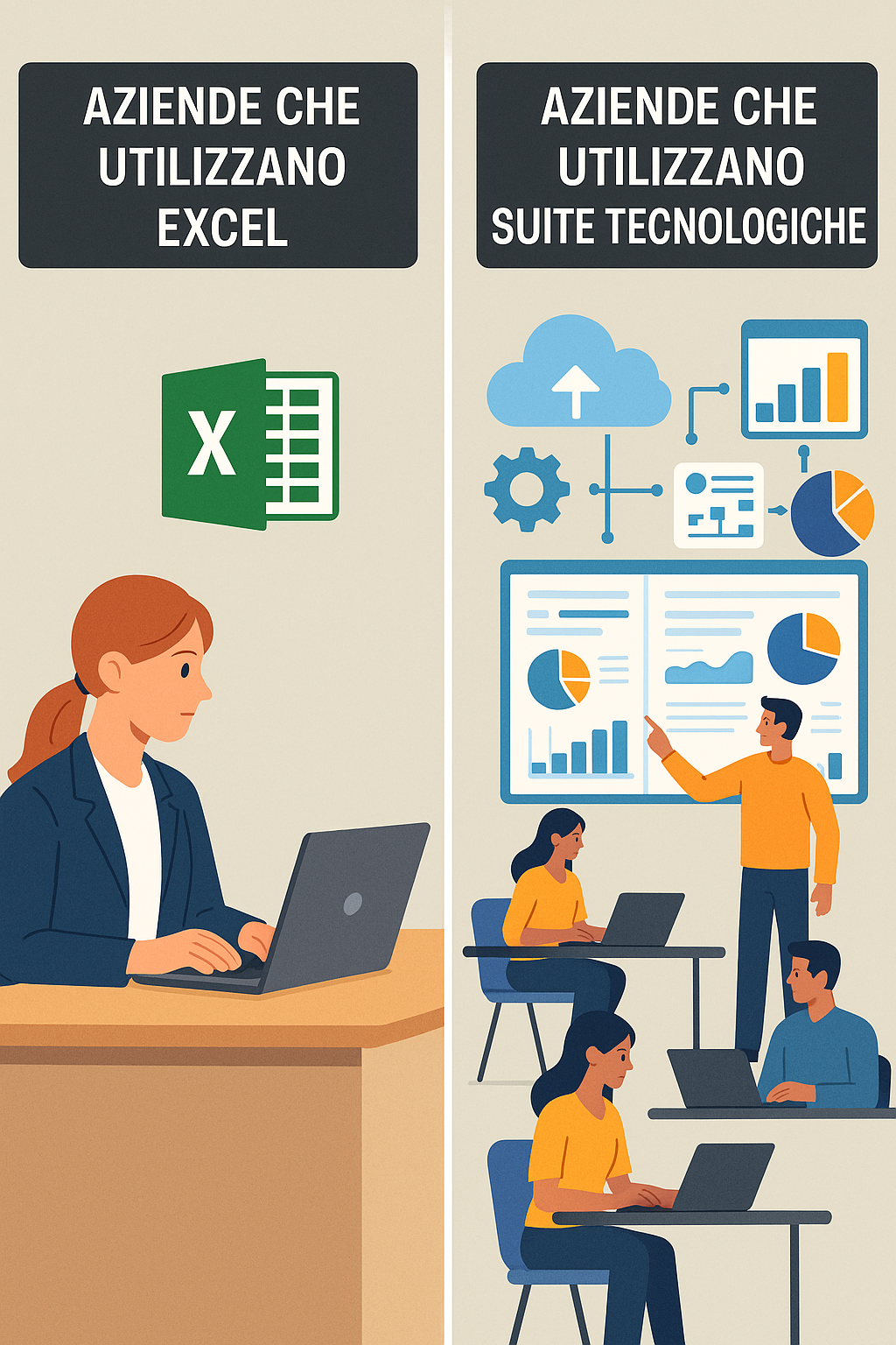 Software Gestionale Integrato per PMI: Come Eliminare Excel e Ottimizzare i Processi Aziendali